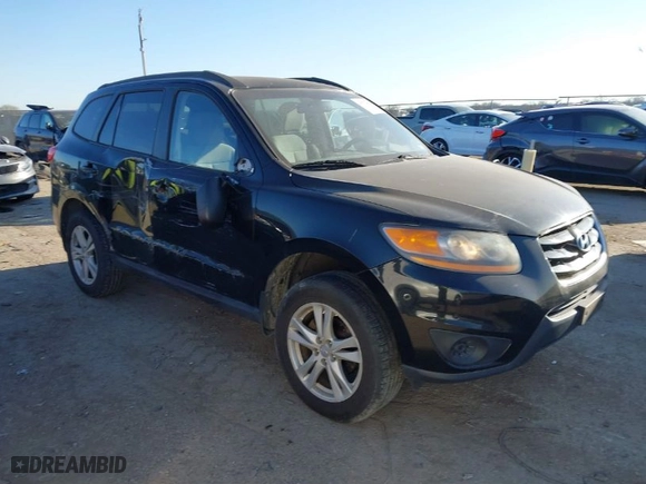 2010 Hyundai Santa Fe GLS with VIN 5NMSG3AB6AH392361, listed as a IAAI auction lot 41753499 with 121,246 mi miles. Bid and sale history available at carsss.com. Image 1.
