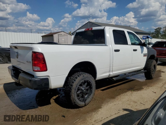 2017 Ram 2500 Tradesman with VIN 3C6UR5CJXHG732336, listed as a Copart auction lot 69974784 with 152,864 mi miles and Non repairable. Bid and sale history available at DreamBid. Image 3.