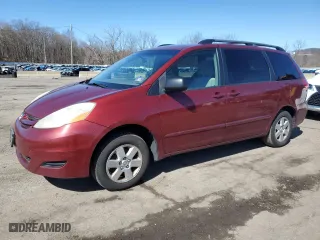 2010 Toyota Sienna CE with VIN 5TDKK4CC3AS312716, listed as a Copart auction lot 49409555 with 263,827 mi miles and Clean Title. Bid and sale history available at carsss.com. Image 1.
