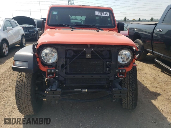 2018 Jeep Wrangler Unlimited Sport S с VIN 1C4HJXDN2JW246657, выставлен на аукционе Copart как лот 60331945 с пробегом 61 071 миль миль и Списание • Salvage title. История ставок и продаж доступна на DreamBid. Изображение 5.