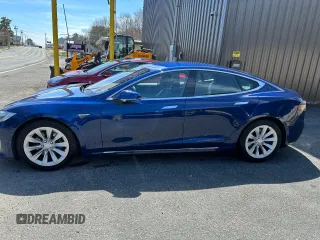 2016 Tesla Model S 90D with VIN 5YJSA1E29GF153669, listed as a Copart auction lot 63765555 with 87,476 mi miles and Clean title. Bid and sale history available at DreamBid. Image 13.