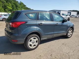 2019 Ford Escape S with VIN 1FMCU0F7XKUB48010, listed as a Copart auction lot 56246225 with 46,265 mi miles and Salvage title. Bid and sale history available at DreamBid. Image 3.
