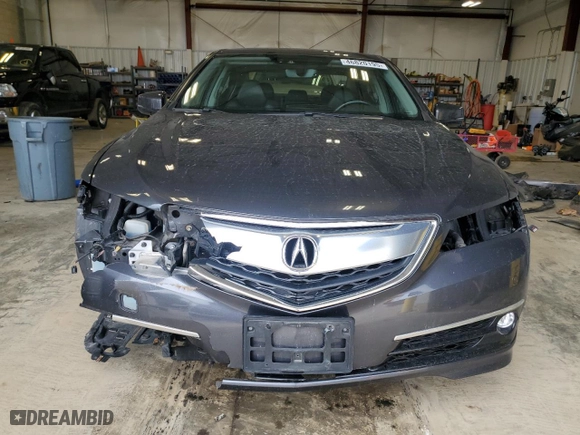 2015 Acura TLX V6 Advance with VIN 19UUB3F7XFA010380, listed as a Copart auction lot 46820195 with 115,841 mi miles and Clean Title. Bid and sale history available at carsss.com. Image 5.