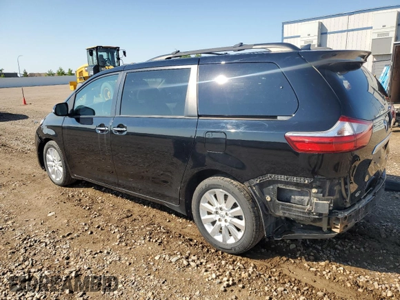 2015 Toyota Sienna Limited с VIN 5TDDK3DC5FS117905, выставлен на аукционе Copart как лот 58170795 с пробегом 118 532 миль миль и Списание • Salvage title. История ставок и продаж доступна на DreamBid. Изображение 2.