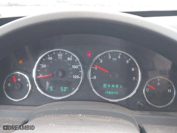 2008 Jeep Liberty Sport with VIN 1J8GN28K58W192213, listed as a IAAI auction lot 41715713 with 198,045 mi miles. Bid and sale history available at carsss.com. Image 7.