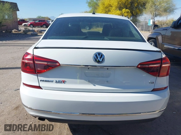 2017 Volkswagen Passat S with VIN 1VWAT7A33HC083492, listed as a IAAI auction lot 42117212 with 96,994 mi miles and . Bid and sale history available at DreamBid. Image 16.