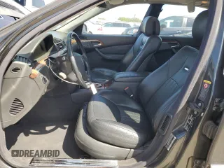 2003 Mercedes-Benz S 55 AMG with VIN WDBNG74J23A378637, listed as a Copart auction lot 52378705 with 128,745 mi miles and Salvage Title. Bid and sale history available at DreamBid. Image 7.