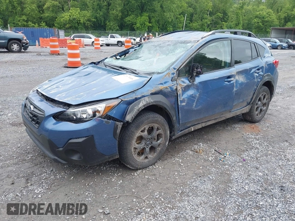 2023 Subaru Crosstrek Special Sports with VIN JF2GTHRC5PH303922, listed as a IAAI auction lot 42307008 with 27,373 mi miles and . Bid and sale history available at DreamBid. Image 2.
