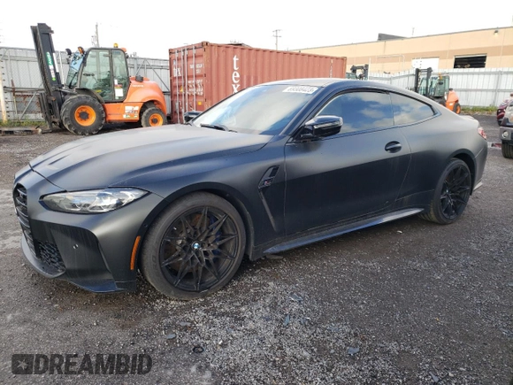 2022 BMW M4 Competition xDrive with VIN WBS43AZ07NCK22793, listed as a Copart auction lot 69308423 with 12,689 mi miles. Bid and sale history available at carsss.com. Image 1.