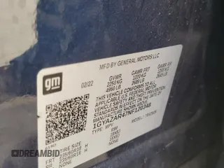 2022 Cadillac XT4 FWD Luxury z VIN 1GYAZAR47NF120348, wystawiony jako Copart lot #50187025 z przebiegiem 76 886 mil mil oraz Nie do naprawy • Non repairable. Historia ofert i sprzedaży dostępna na DreamBid. Obrazek 13.