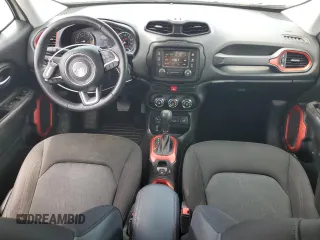 2015 Jeep Renegade Trailhawk with VIN ZACCJBCT2FPB85764, listed as a Copart auction lot 58965465 with 80,440 mi miles and Salvage title. Bid and sale history available at DreamBid. Image 8.