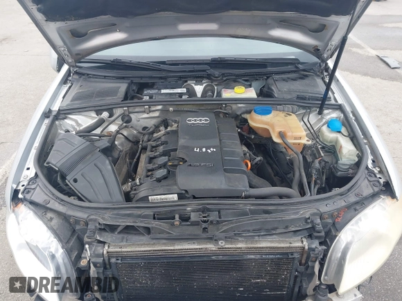 2008 Audi A4 2.0T with VIN WAUDF78E48A169711, listed as a IAAI auction lot 42308726 with 132,916 mi miles and . Bid and sale history available at DreamBid. Image 10.