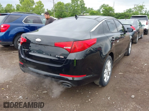 2013 Kia Optima EX с VIN 5XXGN4A70DG180961, выставлен на аукционе IAAI как лот 42337512 с пробегом 134 533 миль миль и . История ставок и продаж доступна на DreamBid. Изображение 4.