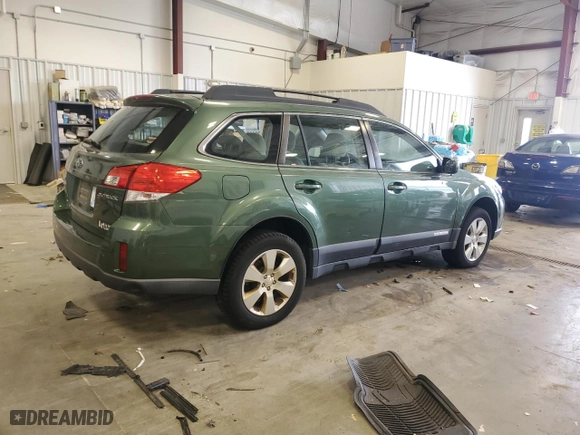2012 Subaru Outback 2.5i with VIN 4S4BRCAC3C3284196, listed as a Copart auction lot 52542285 with 0 mi miles and Clean Title. Bid and sale history available at carsss.com. Image 3.