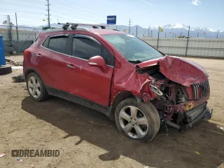 2016 Buick Encore with VIN KL4CJASB0GB697015, listed as a Copart auction lot 52447055 with Not Provided miles and Salvage Title. Bid and sale history available at DreamBid. Image 4.
