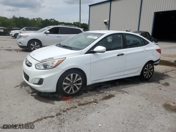 2017 Hyundai Accent SE with VIN KMHCT4AE9HU352581, listed as a Copart auction lot 51014945 with 139,192 mi miles and Salvage Title. Bid and sale history available at carsss.com. Image 1.