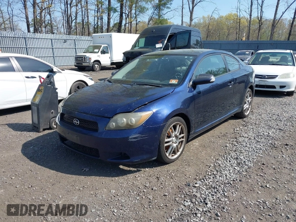 2008 Scion tC Spec with VIN JTKDE167480235213, listed as a IAAI auction lot 42119821 with 124,278 mi miles. Bid and sale history available at carsss.com. Image 2.
