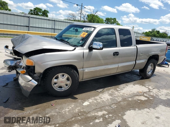 2001 GMC Sierra 1500 SLE z VIN 2GTEC19TX11393656, wystawiony jako Copart lot #56097465 z przebiegiem 133 629 mil mil oraz Szkoda całkowita • Salvage title. Historia ofert i sprzedaży dostępna na DreamBid. Obrazek 1.