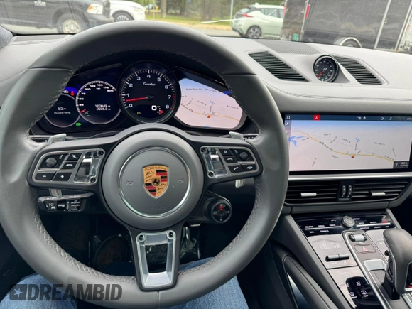 2019 Porsche Cayenne Turbo with VIN WP1AF2AY9KDA80539, listed as a Copart auction lot 63202115 with 120,649 mi miles and Clean title. Bid and sale history available at DreamBid. Image 7.