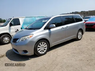 2014 Toyota Sienna LE with VIN 5TDJK3DC8ES088255, listed as a Copart auction lot 59773475 with 147,444 mi miles and Clean title. Bid and sale history available at DreamBid. Image 1.