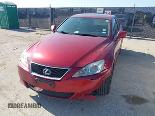 2007 Lexus IS 250 with VIN JTHCK262075009076, listed as a IAAI auction lot 42099333 with 275,513 mi miles. Bid and sale history available at carsss.com. Image 2.