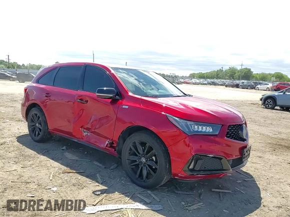 2020 Acura MDX w/Advance/Entertainment Pkg with VIN 5J8YD4H93LY000115, listed as a Copart auction lot 57783084 with 38,286 mi miles and Salvage Title. Bid and sale history available at carsss.com. Image 11.