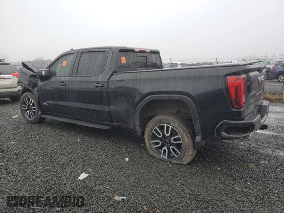 2021 GMC Sierra 1500 AT4 with VIN 1GTU9EET3MZ214568, listed as a Copart auction lot 83029864 with 0 mi miles and Salvage Title. Bid and sale history available at carsss.com. Image 2.