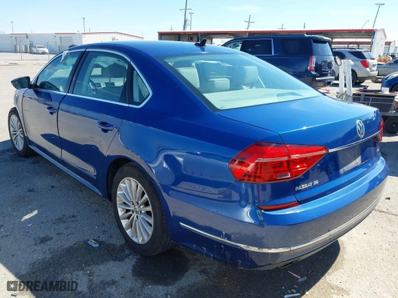 2016 Volkswagen Passat 1.8T SE w/Technology with VIN 1VWBS7A36GC047480, listed as a IAAI auction lot 41685321 with 121,379 mi miles. Bid and sale history available at carsss.com. Image 3.
