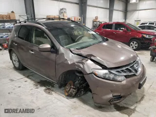 2012 Nissan Murano LE with VIN JN8AZ1MW7CW230770, listed as a Copart auction lot 86133794 with 163,974 mi miles and Salvage Title. Bid and sale history available at carsss.com. Image 4.