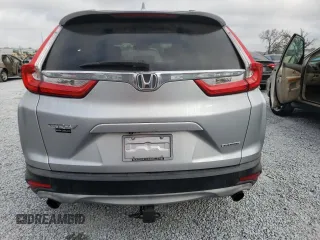 2018 Honda CR-V Touring with VIN 7FARW1H93JE055337, listed as a Copart auction lot 45045305 with 74,776 mi miles and Salvage Title. Bid and sale history available at DreamBid. Image 6.