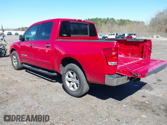 2012 Nissan Titan SV with VIN 1N6BA0EK2CN319081, listed as a IAAI auction lot 41729411 with 158,253 mi miles and . Bid and sale history available at DreamBid. Image 3.