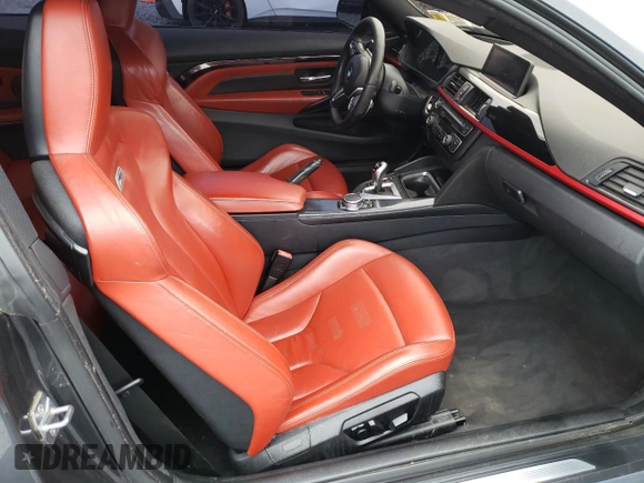 2015 BMW M4 with VIN WBS3R9C51FK331674, listed as a Copart auction lot 76380033 with Not Provided miles and Non Repairable. Bid and sale history available at carsss.com. Image 12.