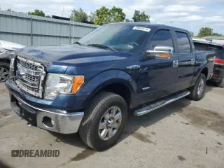 2013 Ford F-150 XL with VIN 1FTFW1ET5DFB50268, listed as a Copart auction lot 69648514 with 143,311 mi miles and Salvage Title. Bid and sale history available at carsss.com. Image 1.