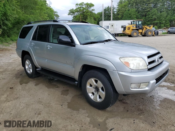 2004 Toyota 4Runner SR5 with VIN JTEBU14R540031838, listed as a Copart auction lot 59268875 with 133,171 mi miles and Clean title. Bid and sale history available at DreamBid. Image 4.