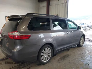 2017 Toyota Sienna with VIN 5TDDZ3DC5HS187614, listed as a IAAI auction lot 41934707 with 82,943 mi miles and . Bid and sale history available at DreamBid. Image 4.