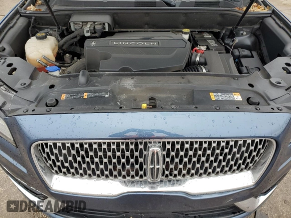 2019 Lincoln Nautilus Reserve z VIN 2LMPJ6LP0KBL37275, wystawiony jako Copart lot #44148675 z przebiegiem 94 814 mil mil oraz Szkoda całkowita • Salvage title. Historia ofert i sprzedaży dostępna na DreamBid. Obrazek 12.