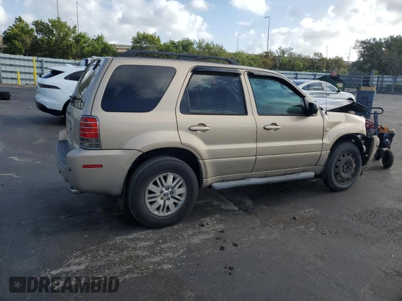 2007 Mercury Mariner Premier z VIN 4M2CU87147KJ17376, wystawiony jako Copart lot #51513755 z przebiegiem 93 763 mil mil oraz Szkody całkowita. Historia ofert i sprzedaży dostępna na DreamBid. Obrazek 3.