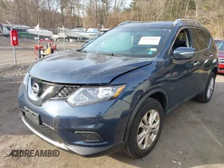 2015 Nissan Rogue S with VIN 5N1AT2MV9FC917132, listed as a IAAI auction lot 41768468 with 110,797 mi miles. Bid and sale history available at carsss.com. Image 2.