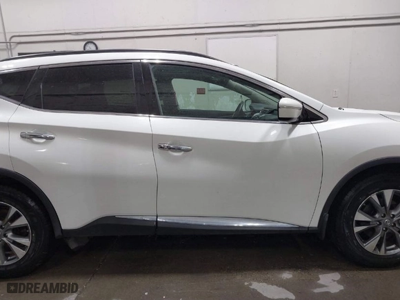 2015 Nissan Murano Platinum with VIN 5N1AZ2MH3FN222299, listed as a IAAI auction lot 41883664 with 118,000 mi miles. Bid and sale history available at carsss.com. Image 14.