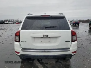 2015 Jeep Compass High Altitude Edition with VIN 1C4NJDEB2FD188994, listed as a Copart auction lot 83765504 with 124,134 mi miles and Salvage Title. Bid and sale history available at carsss.com. Image 6.