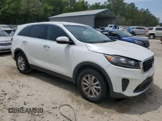 2019 Kia Sorento LX z VIN 5XYPG4A55KG491450, wystawiony jako Copart lot #53295675 z przebiegiem 83 042 mil mil oraz Nie do naprawy • Non repairable. Historia ofert i sprzedaży dostępna na DreamBid. Obrazek 4.