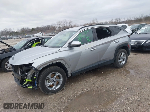 2024 Hyundai Tucson SEL with VIN 5NMJBCDE4RH316729, listed as a IAAI auction lot 41864837 with 46,281 mi miles. Bid and sale history available at carsss.com. Image 18.