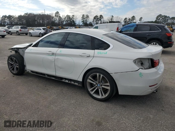 2016 BMW 4 Series 428i with VIN WBA4A9C57GGL87882, listed as a Copart auction lot 84609184 with 139,959 mi miles and Salvage title. Bid and sale history available at DreamBid. Image 2.