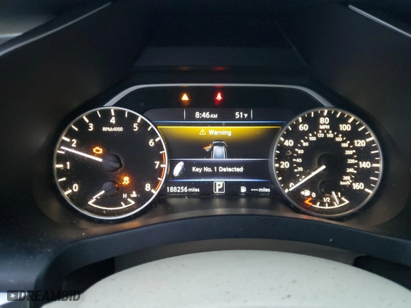 2015 Nissan Murano SV with VIN 5N1AZ2MG5FN222800, listed as a Copart auction lot 84348494 with 188,256 mi miles and Clean Title. Bid and sale history available at carsss.com. Image 9.