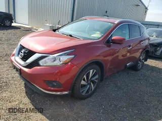 2017 Nissan Murano S z VIN 5N1AZ2MH8HN172213, wystawiony jako Copart lot #52076845 z przebiegiem 145 813 mil mil oraz Szkoda całkowita • Salvage title. Historia ofert i sprzedaży dostępna na DreamBid. Obrazek 1.