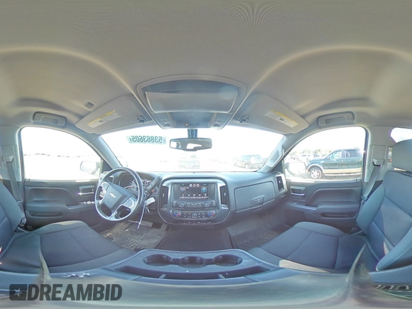 2014 Chevrolet Silverado 1500 LT with VIN 3GCUKREHXEG384709, listed as a Copart auction lot 53863605 with 109,537 mi miles and Salvage Title. Bid and sale history available at DreamBid. Image 14.