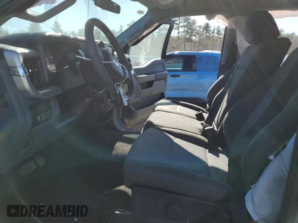 2024 Ford Super Duty F-250 SRW XL with VIN 1FT8W2BA3RED82706, listed as a Copart auction lot 45363815 with 8,407 mi miles and Salvage Title. Bid and sale history available at carsss.com. Image 7.