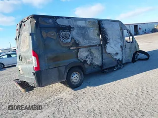 2020 Ram ProMaster Cargo with VIN 3C6URVJG5LE117155, listed as a IAAI auction lot 41299971 with Not Provided miles and . Bid and sale history available at carsss.com. Image 4.