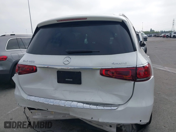 2020 Mercedes-Benz GLS 450 z VIN 4JGFF5KEXLA267607, wystawiony jako IAAI lot #42029629 z przebiegiem 43 549 mil mil oraz . Historia ofert i sprzedaży dostępna na DreamBid. Obrazek 16.