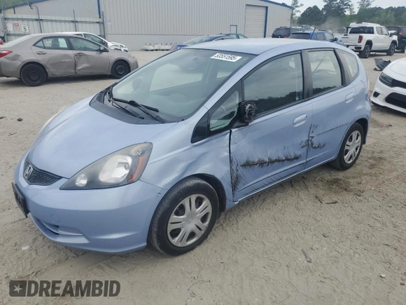 2009 Honda Fit with VIN JHMGE88209S040292, listed as a Copart auction lot 53551595 with 188,494 mi miles and Clean Title. Bid and sale history available at carsss.com. Image 1.